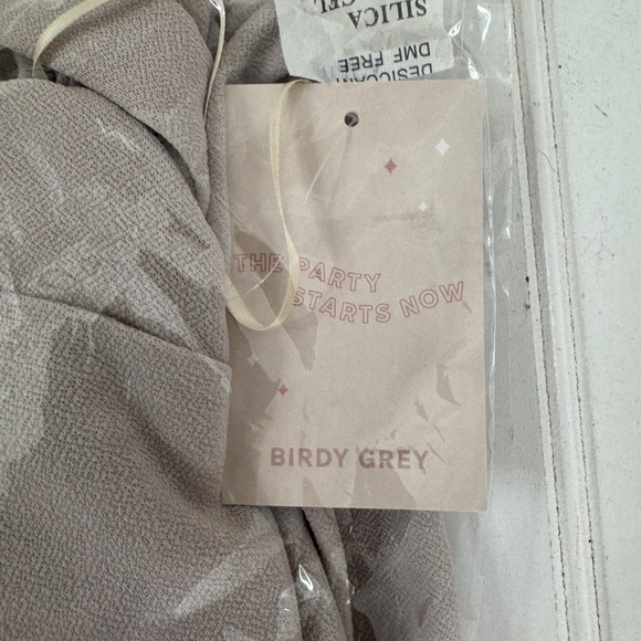 NEW Birdy Grey Alex Crepe Almond Dress Small - Picture 6 of 7